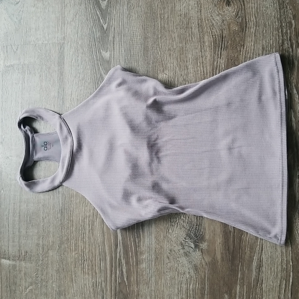 ALO Yoga Ribbed Insight Tank LIKE NEW